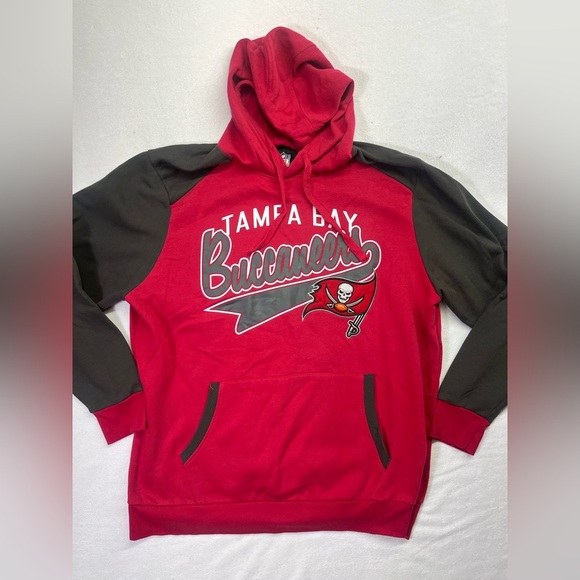 Tampa Bay Buccaneers NFL Hoodie Sweatshirt Mens 2XL Football Embroidered 1772 - Picture 1 of 7